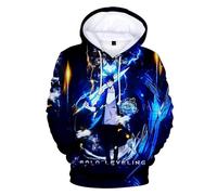 MDEM Anime Manga Solo Nivelación 3D PrintSung Jin Woo Casual De Gran Tamaño Mujeres/Hombres Sudaderas con Capucha Sudadera Streetwear Hip Hop Pulóver con Capucha-style5||M