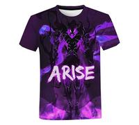 MDEM Camiseta con Estampado 3D De Manga De Anime De Nivel Individual para Verano, Ropa De Calle Informal para Hombre Y Mujer, Camiseta De Gran Tamaño con Cuello Redondo-style5||XL