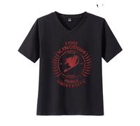 MDEM Fairy Taiwan Guild Camiseta Masculina Funny Hip Hope Summer Camiseta Masculina Femenina Ulzzang Harajuku Cartoon Animation Natsu Zodiac Camiseta-color4||3XL