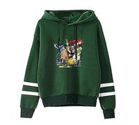 MDEM Mushoku Tensei Sudaderas con Capucha Personalidad Nueva Ed Comic Hombres Streetwear Otoño Pulóveres con Capucha Ropa Cómoda para Adolescentes-style4||L
