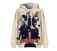 MDEM Sudadera con Capucha De Anime Mashle Magic and Muscles, Ropa De Calle De Manga Larga, Sudadera De Manga Mashle Harajuku, Ropa 3D, Novedad De 2024-style7||L