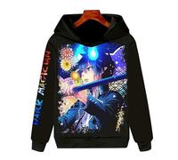 MDEM Sudaderas Anime Blue Exorcist Hoodies Anime Ao No Exorcist Cosplay Jerséis Rin Okumura Hoodies Okumura Rin Pull - Off-color6||M