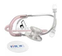 MDF Dual Head Fonendoscopio ligero de doble cabeza - Rosa Translúcido (MDF747-ICO)