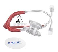 MDF Instruments MD One Epoch Titanio Fonendoscopios para adultos, sin partes de vidaMDF777T17, rojo vino