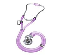 MDF Instruments Sprague Rappaport Estetoscopio doble cabeza con membrana convertible adulto, pedi·trica e infantil - Morado Transl˙cido (MDF767-ICH)