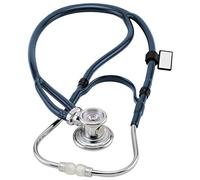 MDF® Sprague-X Estetoscopio rediseñado Sprague Rappaport doble cabeza con membrana convertible adulto, pediátrica e infantil - Azul Marino (MDF767X-04)