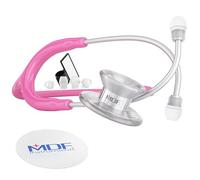 MDF MD One - Estetoscopio premium de doble cabeza, titanio, fucsia (MDF777T-32)