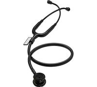 MDF® MD One® Premium Estetoscopio pediátrico doble cabeza de acero inoxidable - Todo Negro (MDF777C-BO)