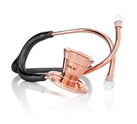MDF ProCardial Estetoscopio de Cardiología, Doble Cabeza, Adulto, MDF797RG11 (Oro Rosa/Negro, Acero Inoxidable)