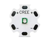 MDFCWJATHI 50pcs LED 3535 chip 3w SMD UV blue red green IR white xpe 365 380 390 395 410 420 430 730 740 850 940 460 620nm weld 20mm pcb(Ice blue490-500nm)