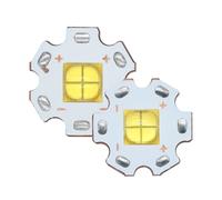 MDFCWJATHI 5PCS DC12V High Power LED 20W Flashlight Powerfull Cold White Bead Lamp DIY for Flashlight Bicycle car Fishing Torch 5500-6000K