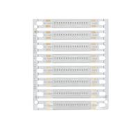 MDFCWJATHI 8PCS 3W 5W LED Chip Beads RED Green Blue for Flashlight Wall Lamps Lights LED Tube DIY Bulb Lighting(RED,3W)