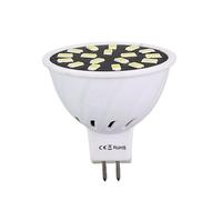 MDFCWJATHI Indoor Lighting, Pack of 4, LED Diode Bulbs AC110V 8W E27/MR16/GU10 SMD5733 Chip 18/24/32LEDs No Spotlight Lamp(Warm White,110V MR16)