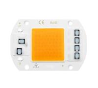 MDFCWJATHI Indoor Lighting, Pack of 6, LED COB Chip Diode Lamp Grow Plant Light AC110V 10W/20W/30W/50W Full Spectrum Lamp No Need Driver(Warm White,110V 10W)