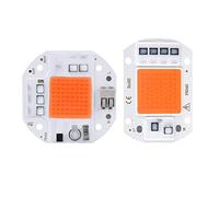 MDFCWJATHI Lights 1pc LED COB Grow Light AC 220V 110V 20W 30W 50W Full Spectrum LED COB Chip Phyto Lamp Full Power Lamp for Plants Grow Tent (Color : AC 220V, Size : F5454 20W)