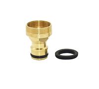 MDFCWJATHI Pipe Fittings 30 Pieces of Brass Female M22 M24 Male Threaded Connector 5/8" Faucet Quick Connector for Bathroom Faucet Copper Fittings (Color : 4L/H) MDFCWJATHI