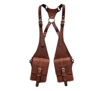 MDFCZXP Bolso Medieval de axila Bolso Retro de Hombro Debajo de la axila para Cosplay Bolso de Cuero Decorativo de Halloween