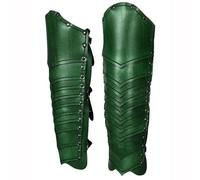 MDFCZXP Cubierta de Zapato de Cuero PU Kit de Disfraz de Caballero - Cubierta de Zapato de Cosplay Medieval - para Actuaciones Escénicas COS Fotografía Accesorios de Foto,Verde,40C