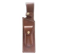 MDFCZXP Funda de Cuchillo de Piel de Vaca - Funda de Cuero - para Disfraz de Halloween para Hombres y Mujeres,Marrón,33cm