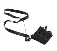 MDFCZXP Funda de Espada Medieval - Funda de Espada de Cuero PU Steam Punk - Soporte de Espada de Cintura de Hombro único - Rana de Espada de Cuero Ajustable - Adecuada para Accesorios,A1,5inch