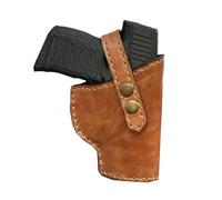 MDFCZXP Funda de Pistola Medieval Retro de Cuero con Soporte para Arma Individual Funda de cinturón para Hombres y Mujeres Funda de Pistola de Cosplay Medieval,Marrón,15cm