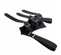 MDFCZXP Set de Espadas de Caballero Retro Medieval - Funda de Cinturón Medieval para la Cintura - Soporte y Funda para Espada - Accesorio para Cinturón de Espada,Negro,15cm