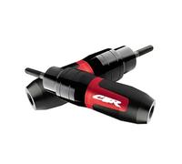 MDGHJD Deslizadores de marco de motocicleta, accesorios de protección contra caídas para H&o&nda CBR250R CBR300R CBR500R, protección contra caídas, protector de escape deslizante