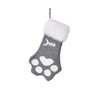 MDHQ Colgante colgante de Navidad para árbol de pata de gato para chimenea, decoración de fiesta familiar