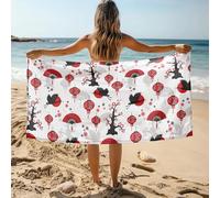 MDKLXIDF Toalla Microfibra Grande grua Ligera Toallas Baño Grandes para Adultos, Compacta y de Secado Rápido para Playa Piscina Viaje Toalla de Baño - 100x200 cm