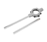 MDKSOUITY Llave de mango redondo para troqueles, soporte ajustable para llave de troquel hecho de acero aleado, llave para roscas de 55 x 22 mm con empuñadura moleteada para reparación de ro