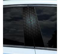 MDMDPYLCH Pegatinas B-Pilar Coche, para Alfa Romeo Stelvio 949 I 2017-2024, Calcomanías Vinilo Decoración Elegante Puerta Lateral Coche Pegatinas Tuning,E-Normal