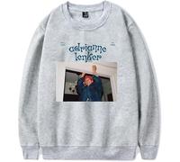 MDMLK Adrianne Lenker Bright Future 2024 Tour Sweatshirt Manga Larga Casual, Moda Estilo Estampado, Unisex, Urbano,Gris,3XL