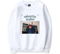 MDMLK Adrianne Lenker Bright Future 2024 Tour Sweatshirt Manga Larga Casual, Moda Estilo Estampado, Unisex, Urbano,Blanca,XS