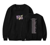 MDMLK Adrianne Lenker Bright Future Tour 2024 Sweatshirt Manga Larga Casual, Moda Estilo Estampado, Unisex, Urbano,Negro,XXS