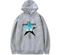 MDMLK Kevin Kaarl Te Quiero Tanto Merch Sudadera Manga Larga Casual, Moda Estilo Estampado, Unisex, Urbano,Gris,4XL