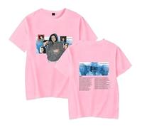MDMLK orde The Virgin Tour Merch Camiseta De Manga Corta, Unisex T-Shirt, Cuello Redondo Informal, Estampado,Rosado,XL