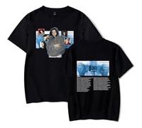 MDMLK orde The Virgin Tour Merch Camiseta De Manga Corta, Unisex T-Shirt, Cuello Redondo Informal, Estampado,Negro,XXL
