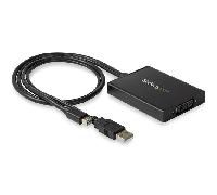 StarTech.com Adaptador Mini DisplayPort a DV de Enlace Doble, Alimentado por USB, Conectividad Dual Link, Negro, Conversor Activo DVI