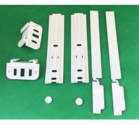 MDS 481231019131 484000000857 - Juego de 2 bisagras de remolque para frigoríficos Bauknecht Whirlpool 481231019131