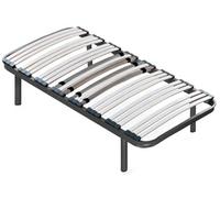 MDS MEJORDESCANSO - Somier Multiláminas con Reguladores de Firmeza y Estructura Metálica 40x30 mm | Patas Cilíndricas Incluidas | Altura Final 37 cm | Medida: 90x180 cm | Fabricado en España