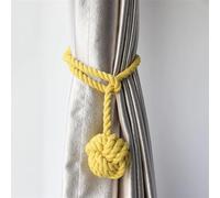 MDSIOKHJ Alzapaños para Cortinas 1 Uds. Abrazadera Creativa for Cortina, Accesorios Decorativos for el hogar y la habitación, Hebilla Simple for Ventana, Cuerda Hecha a Mano, Soporte for, Cilp(Gold)