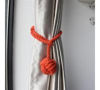 MDSIOKHJ Alzapaños para Cortinas 1 Uds. Abrazadera Creativa for Cortina, Accesorios Decorativos for el hogar y la habitación, Hebilla Simple for Ventana, Cuerda Hecha a Mano, Soporte for, Cilp(Red)