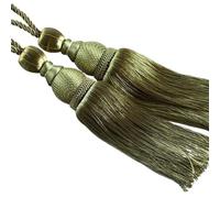 MDSIOKHJ Alzapaños para Cortinas 1 Uds. Cuerda for Atar Cortinas, Accesorios creativos de decoración, Bola Colgante, Borla, Doble, Lazo, Cuerda con cordón, Gancho(10-1 PCS)