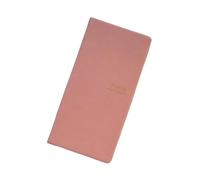 MDSIOKHJ Cuaderno Cuaderno de diario semanal sencillo de cuero sintético, planificador for el trabajo, horario de estudiante, gestión del tiempo, cuaderno de semanas(Pink1)