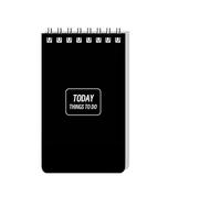 MDSIOKHJ Cuaderno Minicuaderno A7, lista de tareas, cuadernos universitarios, bloc de notas, cuaderno de bocetos escolar, diario, planificador de viaje, carpeta, diario de oficina(5 pcs)