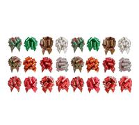 MDSIOKHJ Lazo De Cinta 24/12 Uds Lazos de Cuerda navideños Cinta Grandes 5 Pulgadas para Decoración(24PCS)