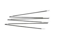 MDSIOKHJ Postes para Carpas Varilla for Tienda de campaña 3,26 m/3,4,9 m, 1 par, 12 Postes Fibra Vidrio Repuesto for Equipo Exterior(3.4m)