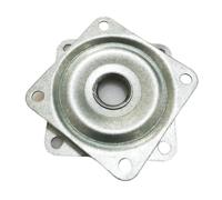 MDSIOKHJ Reemplazo De Taburete Giratorio Cuadrado 1 Plato Giratorio for Mesa de Comedor 51 mm, Soporte Madera plástico 2 Pulgadas, rodamiento Lazy Susan