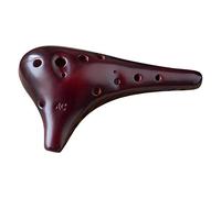 mdtep 12 Agujeros Ocarina Cerámica Alto C de Ocarina Flauta Instrumento Oscuro Ocarina Ocarina Práctico ocarina