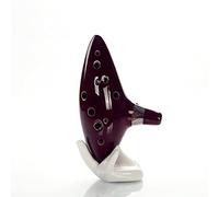 mdtep Ocarina de 12 agujeros, instrumento de cerámica regalo para principiantes profesionales práctico ocarina (color: 5)